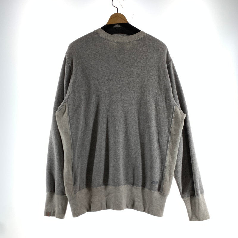 【中古品】【メンズ】 LOOPWHEELER ループウィラー 100年起毛 SWEATSHIRT スウェットシャツ トレーナー 140-260730-ny-09-fuzh サイズ：L カラー：グレー 万代Net店
