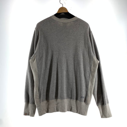 【中古品】【メンズ】 LOOPWHEELER ループウィラー 100年起毛 SWEATSHIRT スウェットシャツ トレーナー 140-260730-ny-09-fuzh サイズ：L カラー：グレー 万代Net店