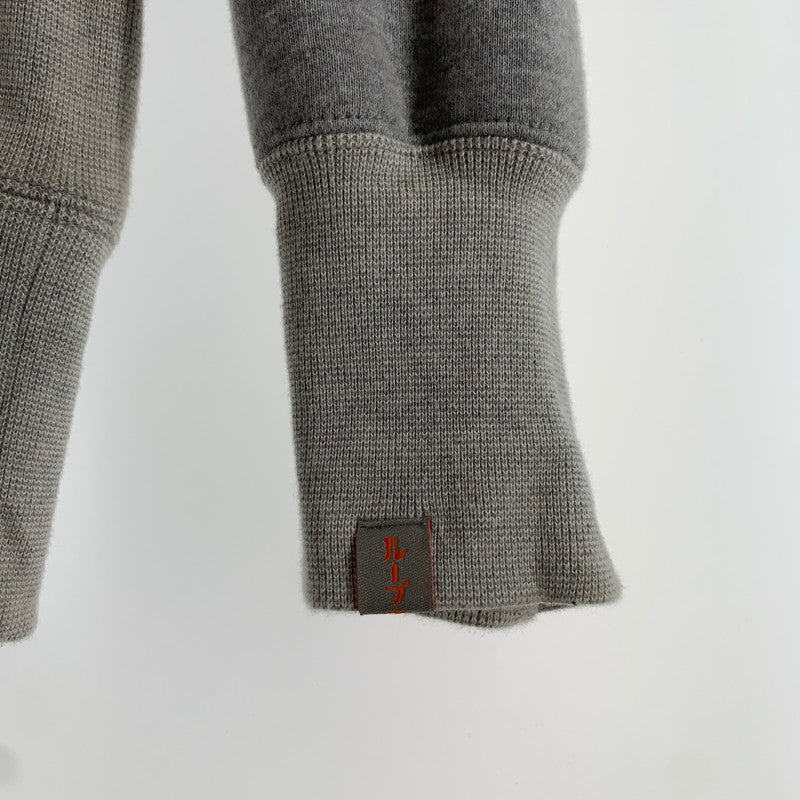 【中古品】【メンズ】 LOOPWHEELER ループウィラー 100年起毛 SWEATSHIRT スウェットシャツ トレーナー 140-260730-ny-09-fuzh サイズ：L カラー：グレー 万代Net店