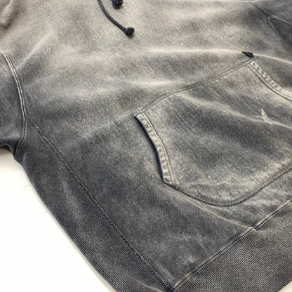 【中古品】【メンズ】 BOWWOW バウワウ HARD AGING HOODIE ハード エイジング フーディ トップス プルオーバーパーカー ヴィンテージ加工 140-260504-ko-06-fuzh サイズ：XL カラー：グレー 万代Net店