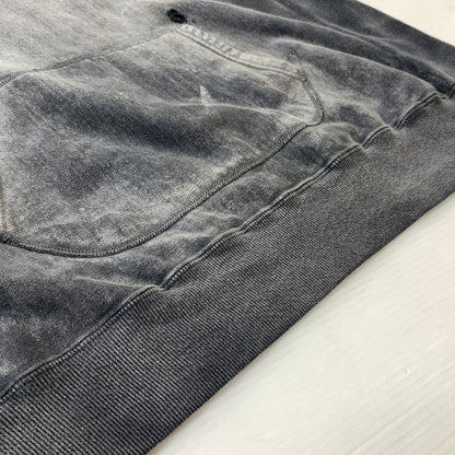 【中古品】【メンズ】 BOWWOW バウワウ HARD AGING HOODIE ハード エイジング フーディ トップス プルオーバーパーカー ヴィンテージ加工 140-260504-ko-06-fuzh サイズ：XL カラー：グレー 万代Net店