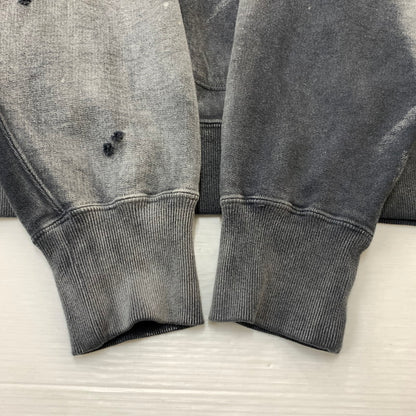 【中古品】【メンズ】 BOWWOW バウワウ HARD AGING HOODIE ハード エイジング フーディ トップス プルオーバーパーカー ヴィンテージ加工 140-260504-ko-06-fuzh サイズ：XL カラー：グレー 万代Net店