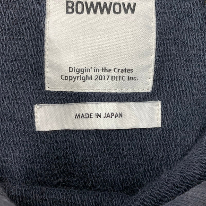 【中古品】【メンズ】 BOWWOW バウワウ HARD AGING HOODIE ハード エイジング フーディ トップス プルオーバーパーカー ヴィンテージ加工 140-260504-ko-06-fuzh サイズ：XL カラー：グレー 万代Net店