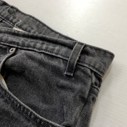 【現状渡し品】【メンズ】 LEVI'S リーバイス 550 RELAXED FIT TAPPERED LEG DENIM PANTS リラックス フィット テーパード デニムパンツ ボトムス ジーンズ オレンジタブ 156-260504-ko-18-tei サイズ：36 カラー：ブラック 万代Net店