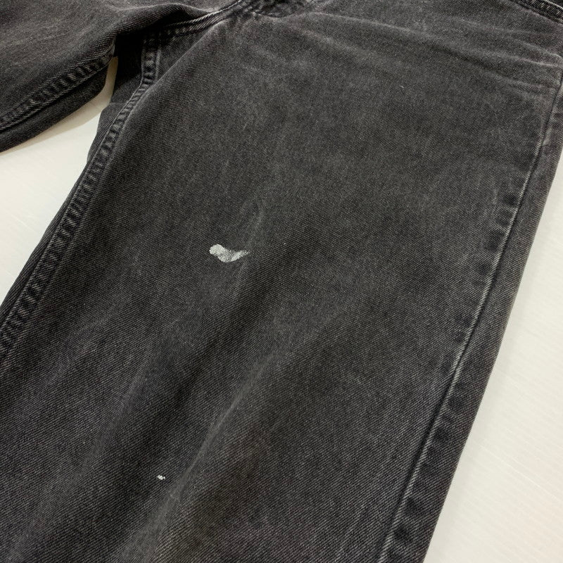 【現状渡し品】【メンズ】 LEVI'S リーバイス 550 RELAXED FIT TAPPERED LEG DENIM PANTS リラックス フィット テーパード デニムパンツ ボトムス ジーンズ オレンジタブ 156-260504-ko-18-tei サイズ：36 カラー：ブラック 万代Net店