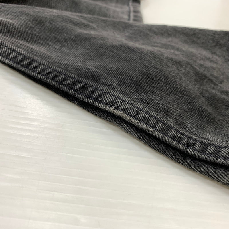 【現状渡し品】【メンズ】 LEVI'S リーバイス 550 RELAXED FIT TAPPERED LEG DENIM PANTS リラックス フィット テーパード デニムパンツ ボトムス ジーンズ オレンジタブ 156-260504-ko-18-tei サイズ：36 カラー：ブラック 万代Net店