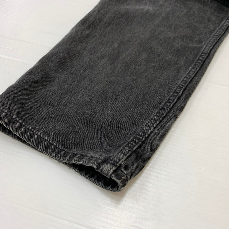 【現状渡し品】【メンズ】 LEVI'S リーバイス 550 RELAXED FIT TAPPERED LEG DENIM PANTS リラックス フィット テーパード デニムパンツ ボトムス ジーンズ オレンジタブ 156-260504-ko-18-tei サイズ：36 カラー：ブラック 万代Net店