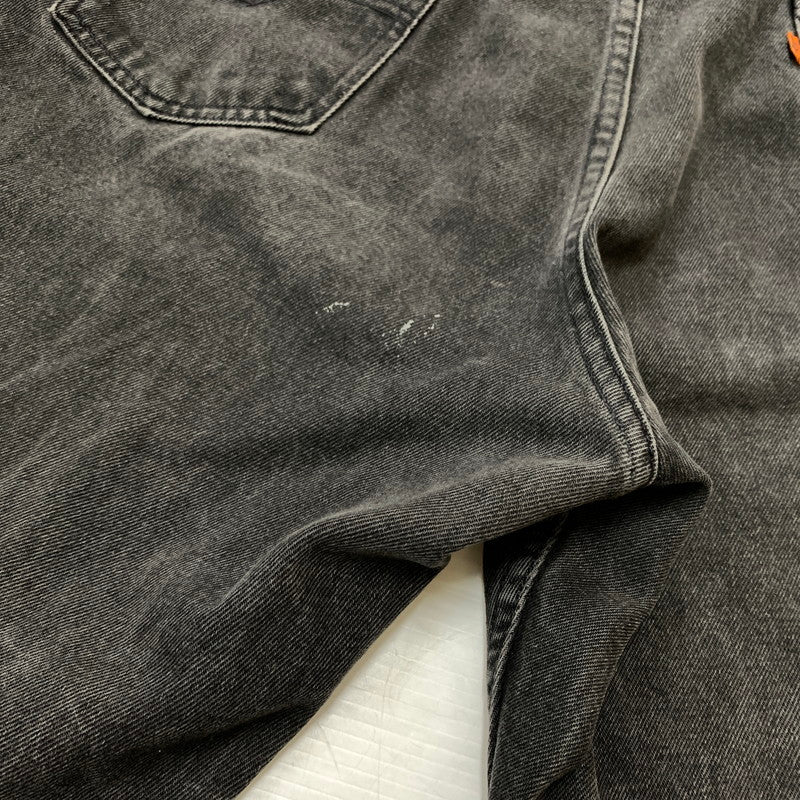 【現状渡し品】【メンズ】 LEVI'S リーバイス 550 RELAXED FIT TAPPERED LEG DENIM PANTS リラックス フィット テーパード デニムパンツ ボトムス ジーンズ オレンジタブ 156-260504-ko-18-tei サイズ：36 カラー：ブラック 万代Net店