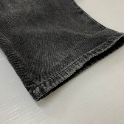 【現状渡し品】【メンズ】 LEVI'S リーバイス 550 RELAXED FIT TAPPERED LEG DENIM PANTS リラックス フィット テーパード デニムパンツ ボトムス ジーンズ オレンジタブ 156-260504-ko-18-tei サイズ：36 カラー：ブラック 万代Net店