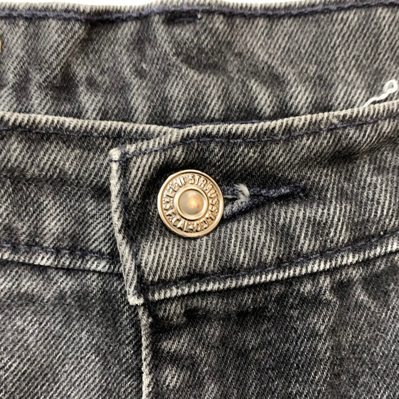 【現状渡し品】【メンズ】 LEVI'S リーバイス 550 RELAXED FIT TAPPERED LEG DENIM PANTS リラックス フィット テーパード デニムパンツ ボトムス ジーンズ オレンジタブ 156-260504-ko-18-tei サイズ：36 カラー：ブラック 万代Net店