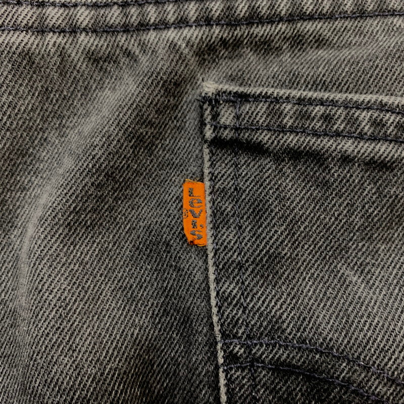 【現状渡し品】【メンズ】 LEVI'S リーバイス 550 RELAXED FIT TAPPERED LEG DENIM PANTS リラックス フィット テーパード デニムパンツ ボトムス ジーンズ オレンジタブ 156-260504-ko-18-tei サイズ：36 カラー：ブラック 万代Net店