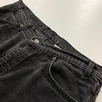 【現状渡し品】【メンズ】 LEVI'S リーバイス 550 RELAXED FIT TAPPERED LEG DENIM PANTS リラックス フィット テーパード デニムパンツ ボトムス ジーンズ オレンジタブ 156-260504-ko-18-tei サイズ：36 カラー：ブラック 万代Net店