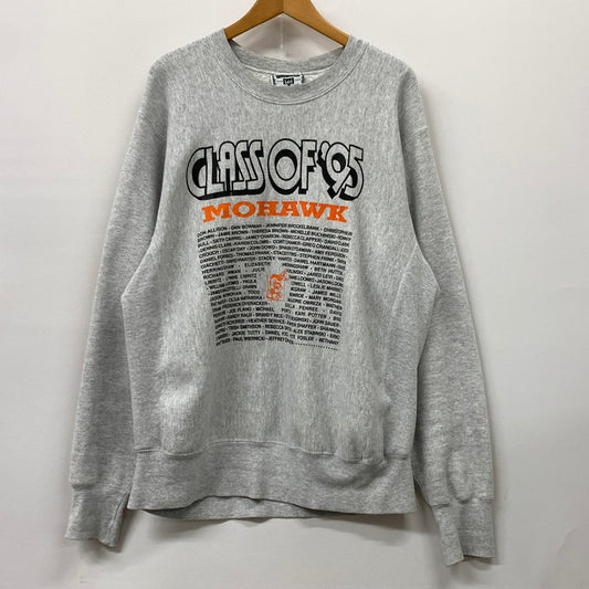 【中古品】【メンズ】 LEE リー CLASS OF 95 REVERSE WEAVE SWEAT MADE IN USA リバース ウィーブ スウェット トップス トレーナー USA製 145-260504-ko-05-tei サイズ：L カラー：グレー 万代Net店