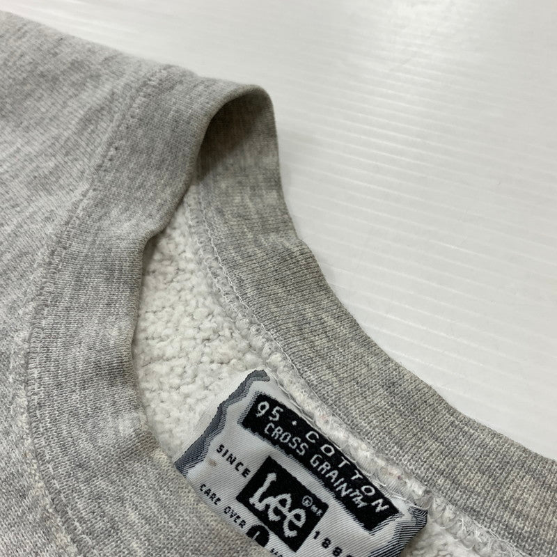【中古品】【メンズ】 LEE リー CLASS OF 95 REVERSE WEAVE SWEAT MADE IN USA リバース ウィーブ スウェット トップス トレーナー USA製 145-260504-ko-05-tei サイズ：L カラー：グレー 万代Net店