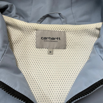 【中古品】【メンズ】 Carhartt WIP カーハート ワークインプログレス WINDBREAKER PULLOVER I030008 ウィンドブレーカー プルオーバー ジャケット ライトアウター 145-260502-yo-12-tei サイズ：M カラー：ライトブルー 万代Net店