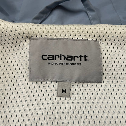 【中古品】【メンズ】 Carhartt WIP カーハート ワークインプログレス WINDBREAKER PULLOVER I030008 ウィンドブレーカー プルオーバー ジャケット ライトアウター 145-260502-yo-12-tei サイズ：M カラー：ライトブルー 万代Net店