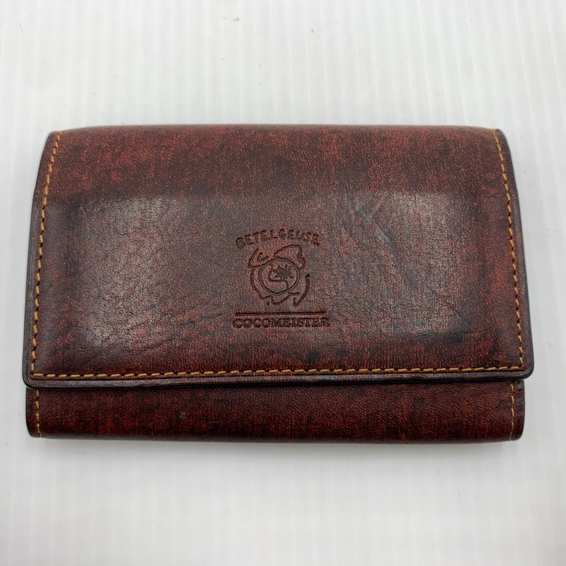 【中古品】【メンズ】 COCOMEISTER ココマイスター BETELGEUSE KEY CASE ベテルギウス キーケース 財布 レザー 200-260712-ko-07-tei カラー：ブラウン系 万代Net店