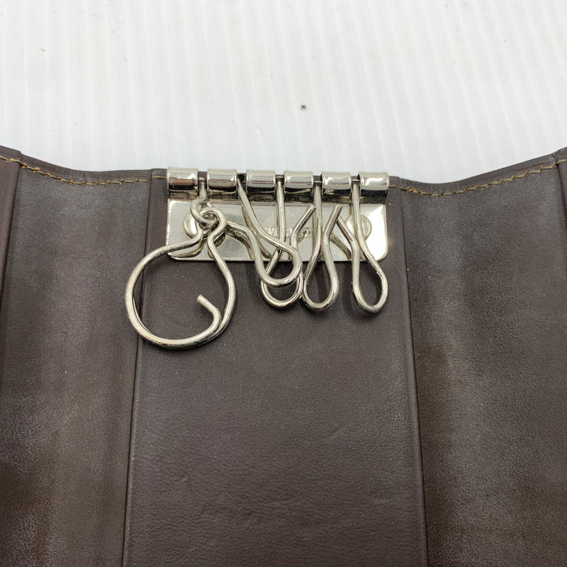 【中古品】【メンズ】 COCOMEISTER ココマイスター BETELGEUSE KEY CASE ベテルギウス キーケース 財布 レザー 200-260712-ko-07-tei カラー：ブラウン系 万代Net店