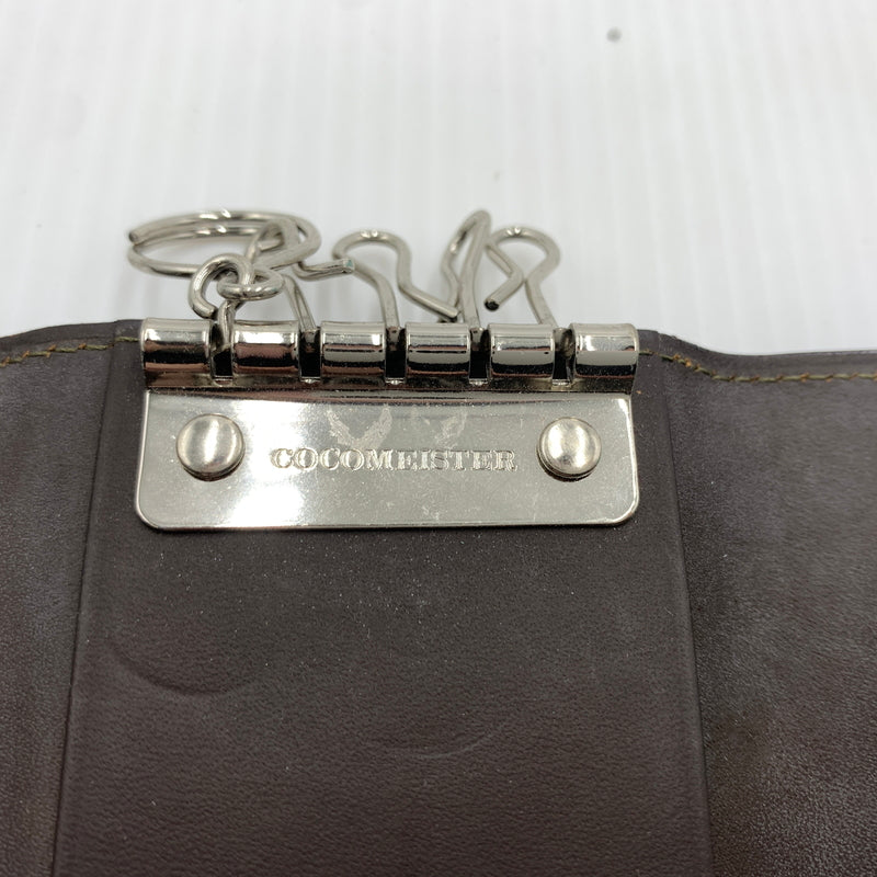 【中古品】【メンズ】 COCOMEISTER ココマイスター BETELGEUSE KEY CASE ベテルギウス キーケース 財布 レザー 200-260712-ko-07-tei カラー：ブラウン系 万代Net店