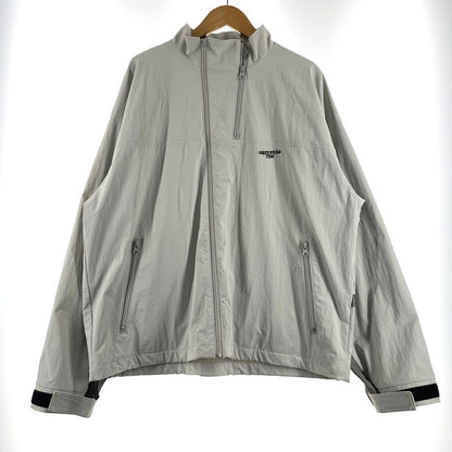 【中古品】【メンズ】 417EDIFICE フォーワンセブン エディフィス GREYFULLREG PUNCHING PANEL NYLON BLOUSON 25-011-312-1001-1-0 グレーフルテック パンチングパネル ナイロンブルゾン ライトアウター 147-260806-yo-19-tei サイズ：L カラー：グレー 万代Net店