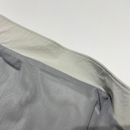 【中古品】【メンズ】 417EDIFICE フォーワンセブン エディフィス GREYFULLREG PUNCHING PANEL NYLON BLOUSON 25-011-312-1001-1-0 グレーフルテック パンチングパネル ナイロンブルゾン ライトアウター 147-260806-yo-19-tei サイズ：L カラー：グレー 万代Net店