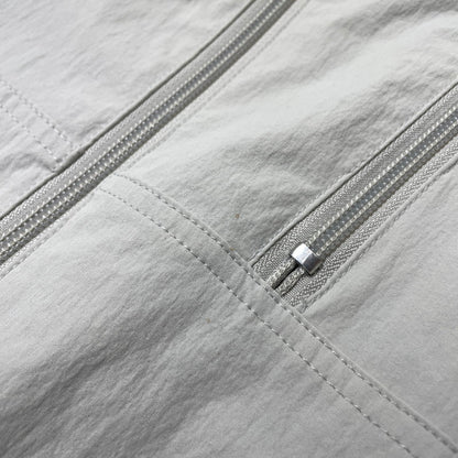 【中古品】【メンズ】 417EDIFICE フォーワンセブン エディフィス GREYFULLREG PUNCHING PANEL NYLON BLOUSON 25-011-312-1001-1-0 グレーフルテック パンチングパネル ナイロンブルゾン ライトアウター 147-260806-yo-19-tei サイズ：L カラー：グレー 万代Net店