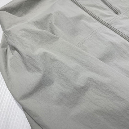 【中古品】【メンズ】 417EDIFICE フォーワンセブン エディフィス GREYFULLREG PUNCHING PANEL NYLON BLOUSON 25-011-312-1001-1-0 グレーフルテック パンチングパネル ナイロンブルゾン ライトアウター 147-260806-yo-19-tei サイズ：L カラー：グレー 万代Net店