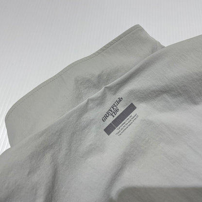 【中古品】【メンズ】 417EDIFICE フォーワンセブン エディフィス GREYFULLREG PUNCHING PANEL NYLON BLOUSON 25-011-312-1001-1-0 グレーフルテック パンチングパネル ナイロンブルゾン ライトアウター 147-260806-yo-19-tei サイズ：L カラー：グレー 万代Net店
