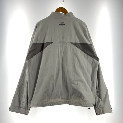 【中古品】【メンズ】 417EDIFICE フォーワンセブン エディフィス GREYFULLREG PUNCHING PANEL NYLON BLOUSON 25-011-312-1001-1-0 グレーフルテック パンチングパネル ナイロンブルゾン ライトアウター 147-260806-yo-19-tei サイズ：L カラー：グレー 万代Net店