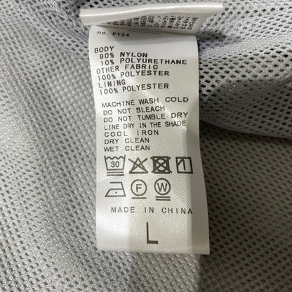 【中古品】【メンズ】 417EDIFICE フォーワンセブン エディフィス GREYFULLREG PUNCHING PANEL NYLON BLOUSON 25-011-312-1001-1-0 グレーフルテック パンチングパネル ナイロンブルゾン ライトアウター 147-260806-yo-19-tei サイズ：L カラー：グレー 万代Net店