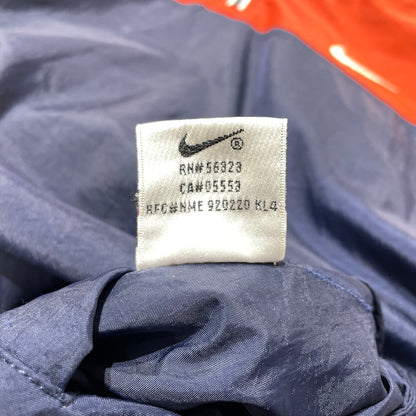 【中古品】【メンズ】 NIKE ナイキ REVERSIBLE HALF ZIP JACKET リバーシブル ハーフジップ ジャケット ライトアウター 148-260826-yo-04-teih サイズ：M カラー：ネイビー/オレンジ 万代Net店