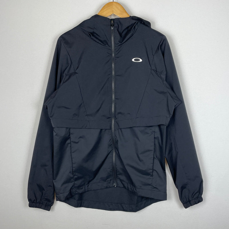 【中古品】【メンズ】 OAKLEY オークリー NYLON JACKET ナイロン ジャケット アウター 148-260901-sa-13-teih サイズ：M カラー：ブラック 万代Net店