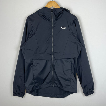 【中古品】【メンズ】 OAKLEY オークリー NYLON JACKET ナイロン ジャケット アウター 148-260901-sa-13-teih サイズ：M カラー：ブラック 万代Net店