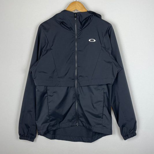 【中古品】【メンズ】 OAKLEY オークリー NYLON JACKET ナイロン ジャケット アウター 148-260901-sa-13-teih サイズ：M カラー：ブラック 万代Net店