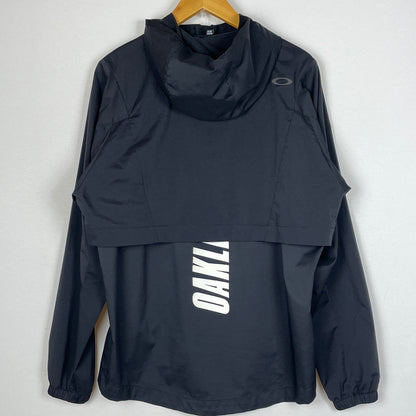 【中古品】【メンズ】 OAKLEY オークリー NYLON JACKET ナイロン ジャケット アウター 148-260901-sa-13-teih サイズ：M カラー：ブラック 万代Net店