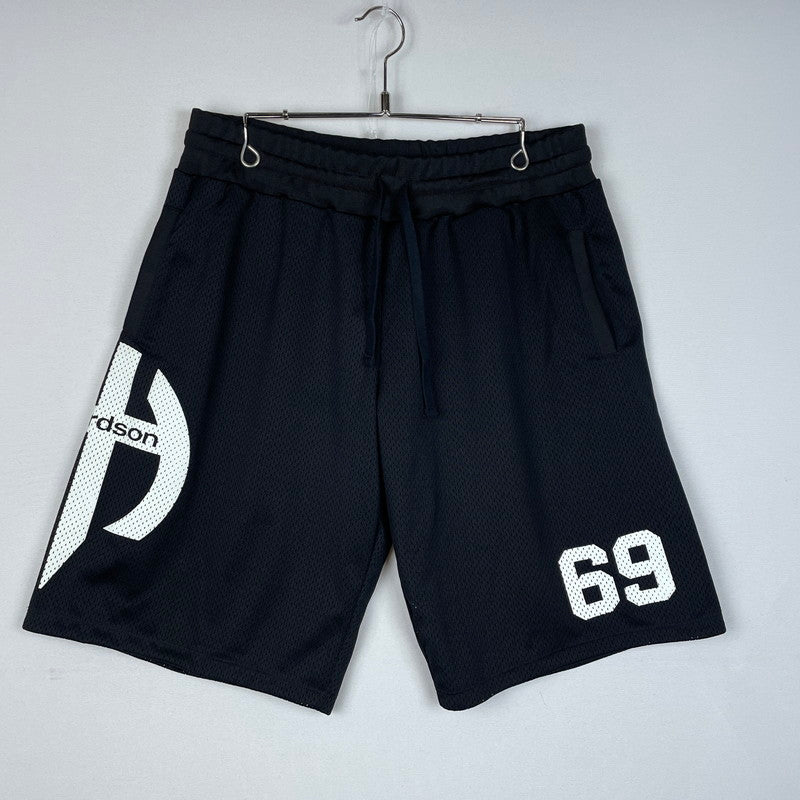 【中古品】【メンズ】 RICHARDSON リチャードソン MESH SHORTS RIM-10330 メッシュ ショーツ ボトムス ハーフパンツ ショートパンツ 152-260623-yo-09-tei サイズ：L カラー：ブラック 万代Net店