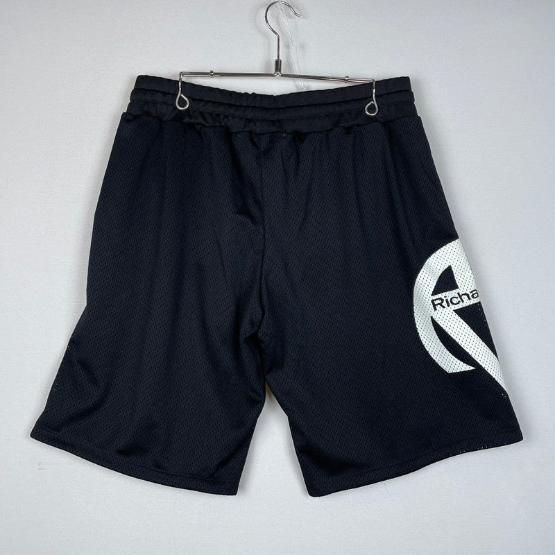 【中古品】【メンズ】 RICHARDSON リチャードソン MESH SHORTS RIM-10330 メッシュ ショーツ ボトムス ハーフパンツ ショートパンツ 152-260623-yo-09-tei サイズ：L カラー：ブラック 万代Net店
