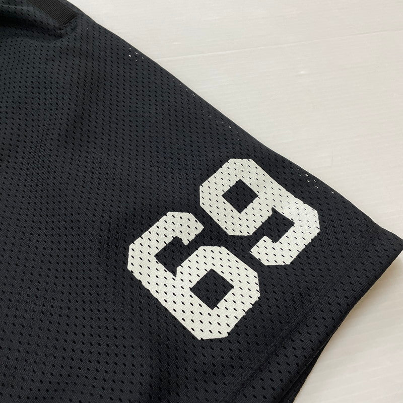 【中古品】【メンズ】 RICHARDSON リチャードソン MESH SHORTS RIM-10330 メッシュ ショーツ ボトムス ハーフパンツ ショートパンツ 152-260623-yo-09-tei サイズ：L カラー：ブラック 万代Net店