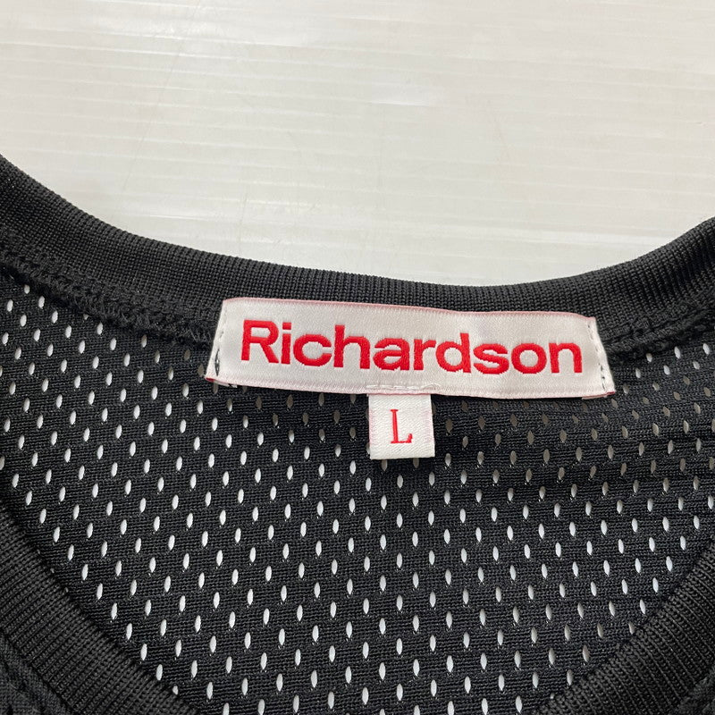 【中古品】【メンズ】 RICHARDSON リチャードソン MESH TANK RIM-10520 メッシュ タンクトップ トップス 141-260623-yo-03-tei サイズ：L カラー：ブラック 万代Net店