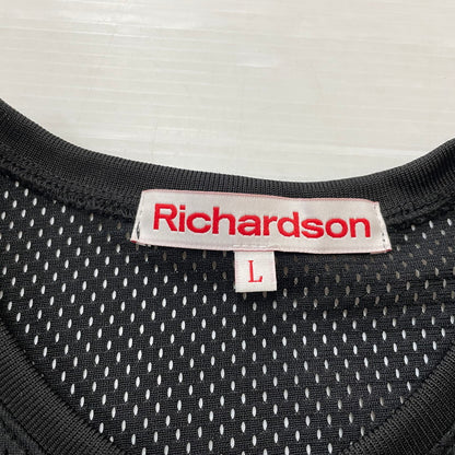 【中古品】【メンズ】 RICHARDSON リチャードソン MESH TANK RIM-10520 メッシュ タンクトップ トップス 141-260623-yo-03-tei サイズ：L カラー：ブラック 万代Net店