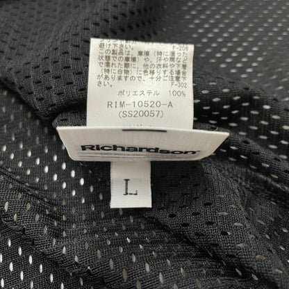【中古品】【メンズ】 RICHARDSON リチャードソン MESH TANK RIM-10520 メッシュ タンクトップ トップス 141-260623-yo-03-tei サイズ：L カラー：ブラック 万代Net店