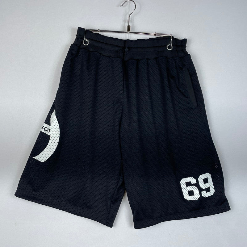 【中古品】【メンズ】 RICHARDSON リチャードソン MESH SHORTS RIM-10330 メッシュ ショーツ ボトムス ハーフパンツ ショートパンツ 152-260623-yo-10-tei サイズ：XL カラー：ブラック 万代Net店