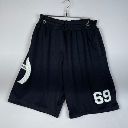 【中古品】【メンズ】 RICHARDSON リチャードソン MESH SHORTS RIM-10330 メッシュ ショーツ ボトムス ハーフパンツ ショートパンツ 152-260623-yo-10-tei サイズ：XL カラー：ブラック 万代Net店
