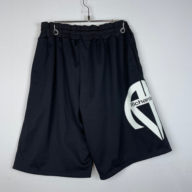 【中古品】【メンズ】 RICHARDSON リチャードソン MESH SHORTS RIM-10330 メッシュ ショーツ ボトムス ハーフパンツ ショートパンツ 152-260623-yo-10-tei サイズ：XL カラー：ブラック 万代Net店