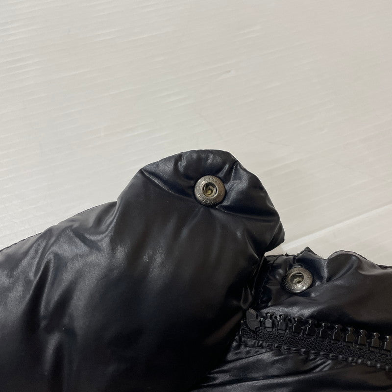 【中古品】【メンズ】 MONCLER モンクレール TIB GILET G32-003 ティブ ジレ ライトアウター ダウンベスト 141-260507-ks-03-tei サイズ：1　※アニメタグ欠品 カラー：ブラック 万代Net店