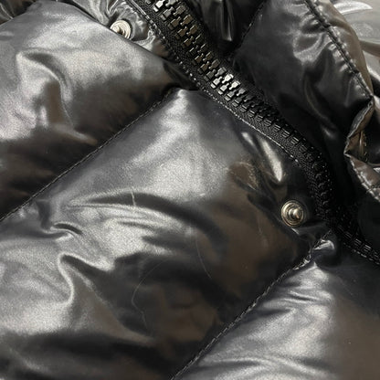 【中古品】【メンズ】 MONCLER モンクレール TIB GILET G32-003 ティブ ジレ ライトアウター ダウンベスト 141-260507-ks-03-tei サイズ：1　※アニメタグ欠品 カラー：ブラック 万代Net店