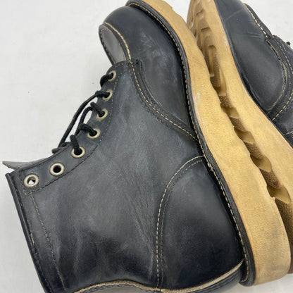 【中古品】【メンズ】 RED WING レッドウィング 90's IRISHSETTER BLACKCHROME MOC TOE 8130 90年代 アイリッシュセッター ブラックローム モックトゥ ブーツ 靴 シューズ 164-260604-yo-10-tei サイズ：27cm カラー：ブラック 万代Net店