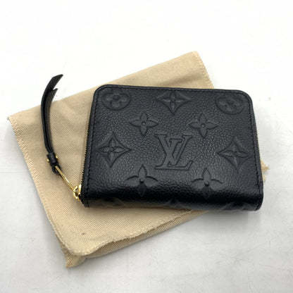 【中古品】【メンズ】 LOUIS VUITTON ルイ・ヴィトン M60574 モノグラム アンプラント ジッピー コインパース 財布 コインケース 179-260503-ko-09-tei カラー：ブラック 万代Net店