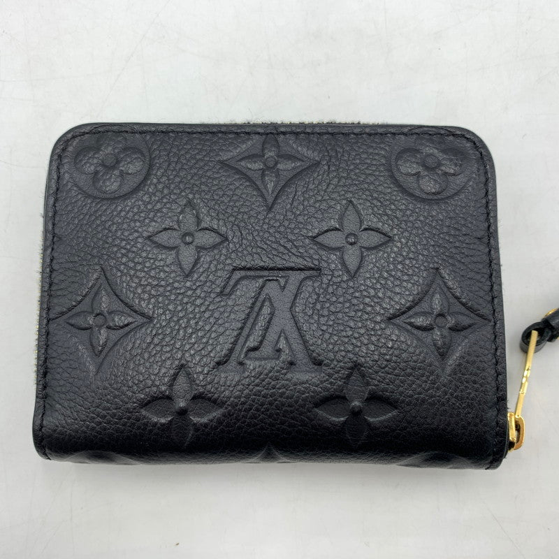 【中古品】【メンズ】 LOUIS VUITTON ルイ・ヴィトン M60574 モノグラム アンプラント ジッピー コインパース 財布 コインケース 179-260503-ko-09-tei カラー：ブラック 万代Net店