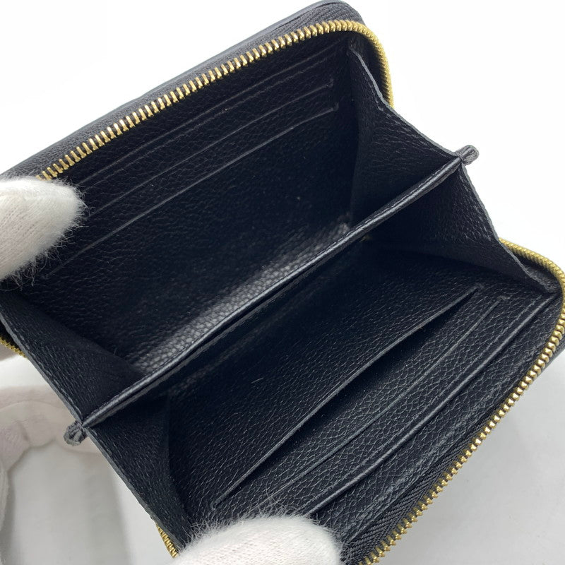 【中古品】【メンズ】 LOUIS VUITTON ルイ・ヴィトン M60574 モノグラム アンプラント ジッピー コインパース 財布 コインケース 179-260503-ko-09-tei カラー：ブラック 万代Net店